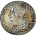 Moneta, Gran Bretagna, George II, 6 Pence, 1758/7, SPL-, Argento, Spink:3711