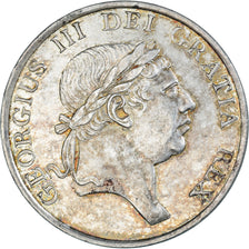Regno Unito, 3 shilling token, George III, Bank of England, 1814, BB+, Argento