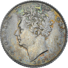Moneta, Gran Bretagna, George IV, 6 Pence, 1826, SPL-, Argento, Spink:3815
