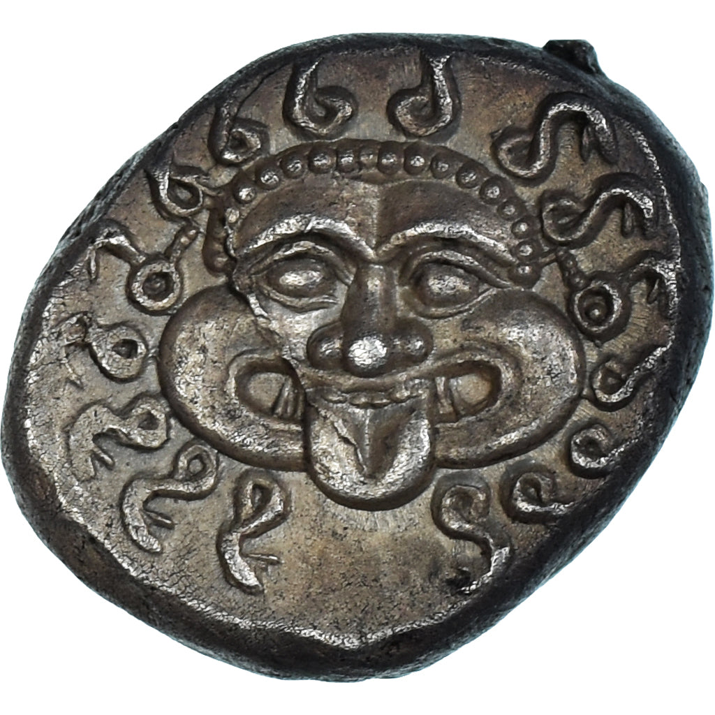 Monnaie, Thrace, Drachme, 480/78-450 BC, Apollonia Pontika, SUP, Argent