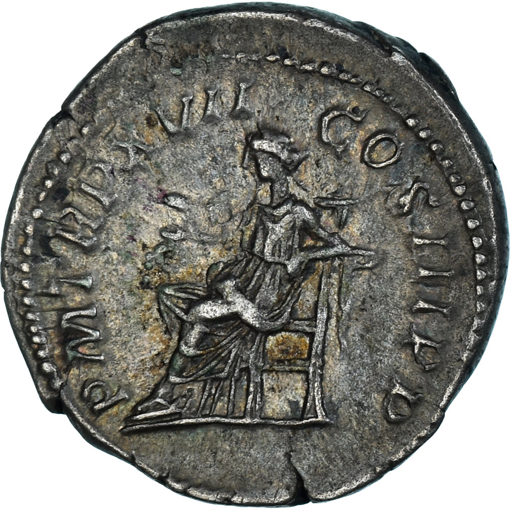 Moneda, Septimius Severus, Denarius, 209, Rome, MBC+, Plata, RIC:230