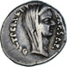 Moneda, Julius Caesar, Denarius, 44 BC, Rome, BC+, Plata, Crawford:480/11