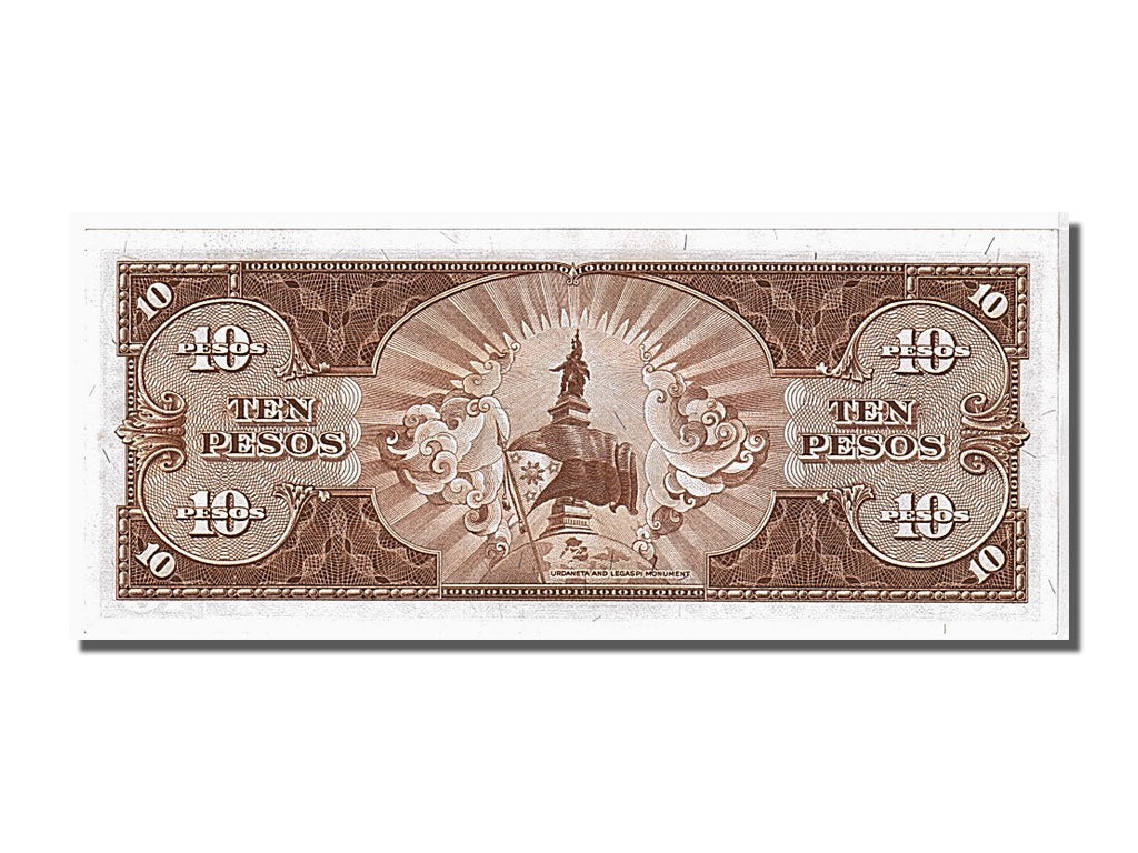 Filippine, 10 Pesos, 1949, KM:136e, FDS