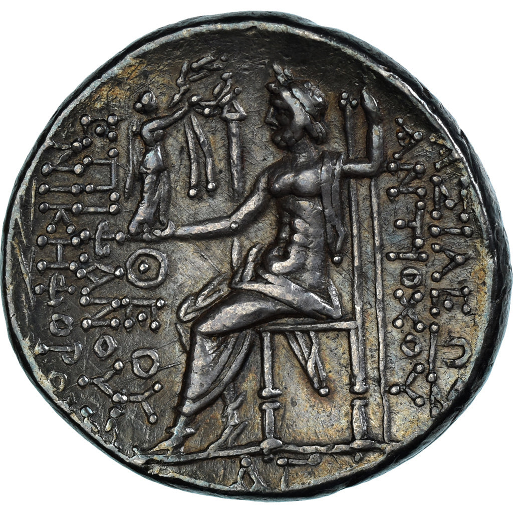 Moeda, Reino Selêucida, Antiochos IV Epiphanes, Tetradrachm, 167-164 BC
