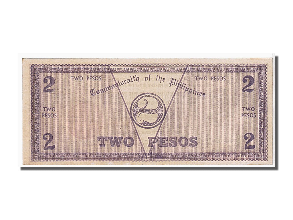 Geldschein, Philippinen, 2 Pesos, 1942, UNZ
