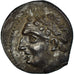 Coin, Zeugitana, 1/2 Shekel, 213-210 BC, Carthage, AU(55-58), Silver