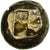 Moeda, Mísia, Stater, ca. 550-450 BC, Kyzikos, EF(40-45), Eletro