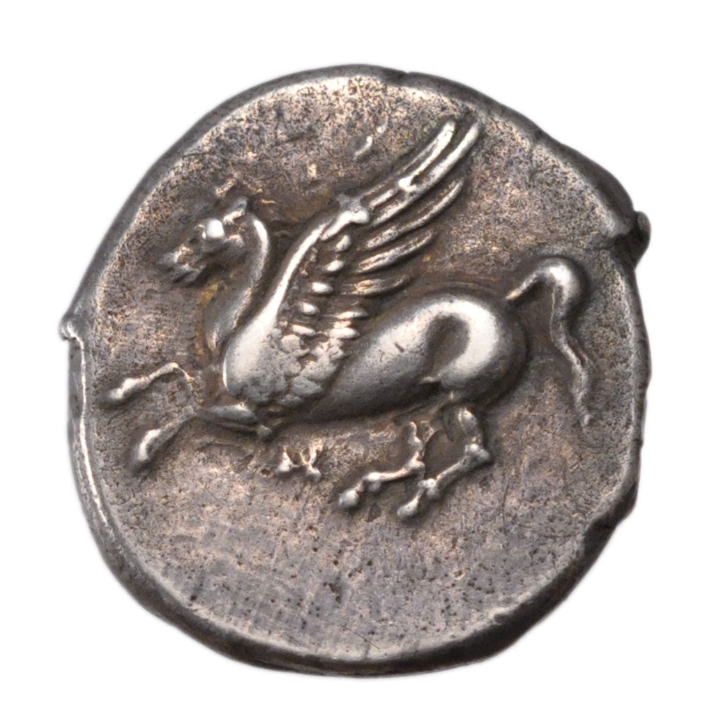 Corinthia, Leucas (400-330 BC), Stater, Leukas, EF(40-45), Silver, Pozzi...