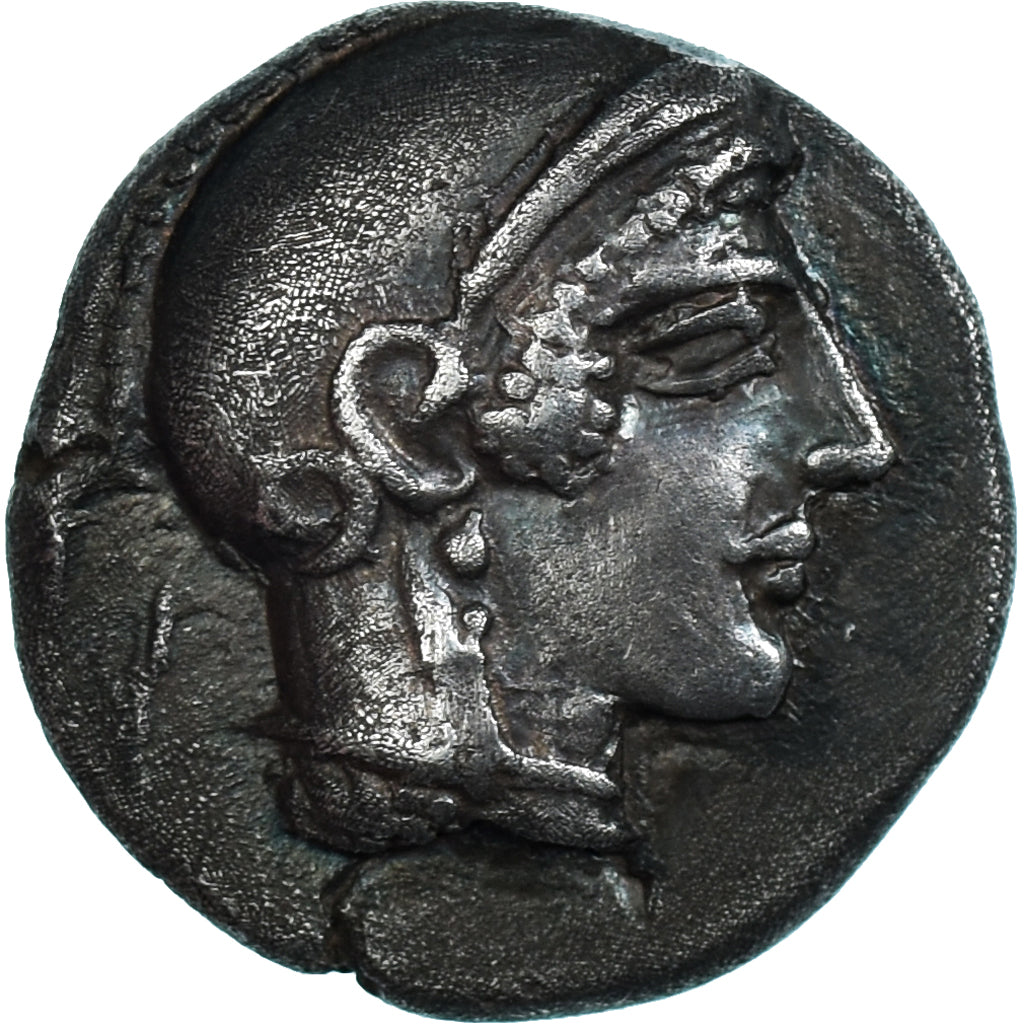 Moeda, Tessália, Hemidrachm, Mid-late 5th century BC, Pharsalos, AU(50-53)