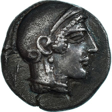 Moeda, Tessália, Hemidrachm, Mid-late 5th century BC, Pharsalos, AU(50-53)