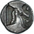 Moeda, Tessália, Hemidrachm, Mid-late 5th century BC, Pharsalos, AU(50-53)