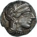 Coin, Attica, Tetradrachm, ca. 454-404 BC, Athens, AU(55-58), Silver, HGC:4-1597