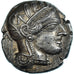 Coin, Attica, Tetradrachm, ca. 454-404 BC, Athens, AU(55-58), Silver, HGC:4-1597