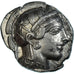 Coin, Attica, Tetradrachm, ca. 454-404 BC, Athens, AU(55-58), Silver, HGC:4-1597