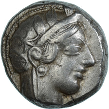 Moneda, Attica, Tetradrachm, ca. 454-404 BC, Athens, MBC, Plata, HGC:4-1597