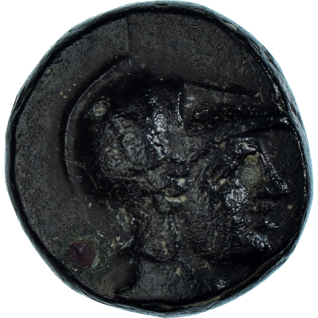 Moeda, Reino da Macedónia, Demetrios Poliorketes, Æ, ca. 300-295 BC, Salamis
