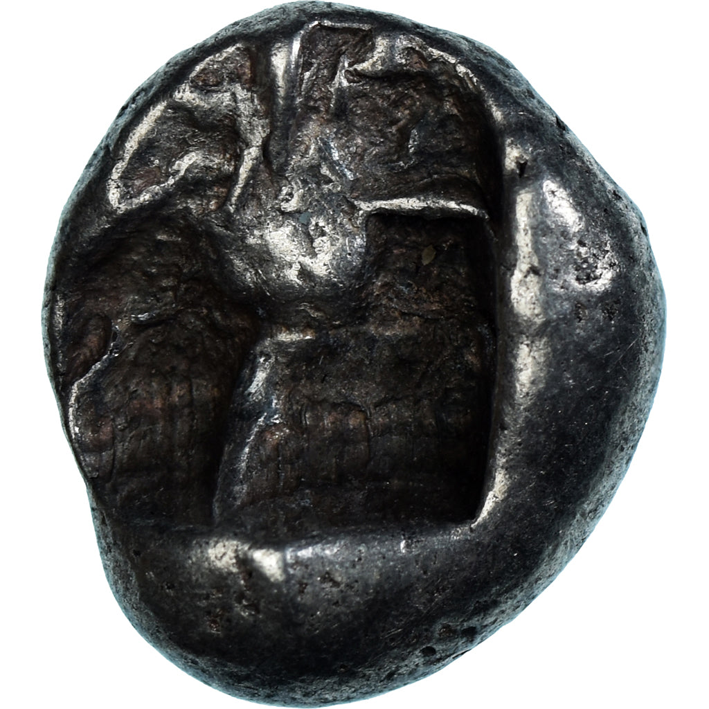 Coin, Mysia, Drachm, 5th Century BC, Parion, EF(40-45), Silver, SNG-Cop:256