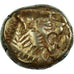 Moeda, Lídia, Alyattes, 1/3 Stater, ca. 600-561 BC, Sardes, AU(50-53), Eletro