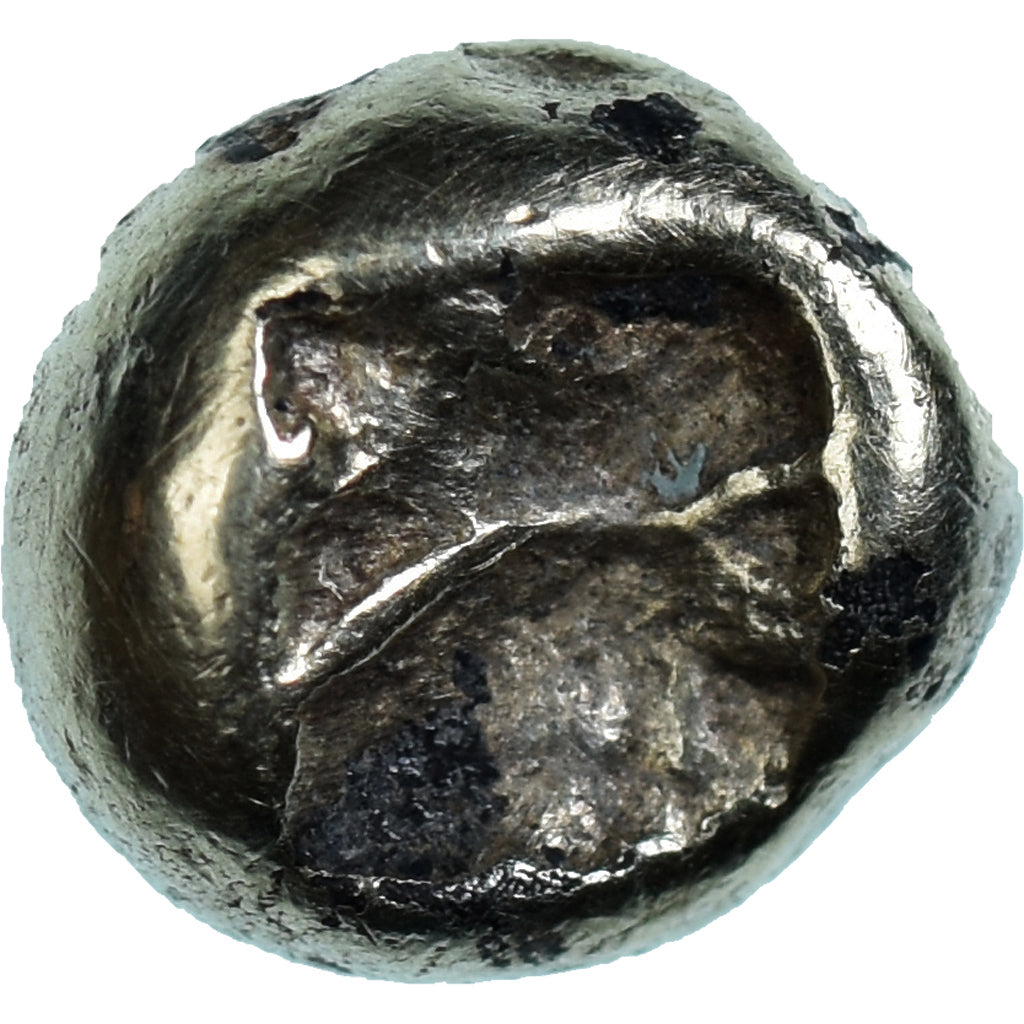 Moneda, Lydia, Hemihekte - 1/12 Stater, ca. 610-600 BC, Sardes, MBC, Electro