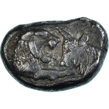 Moeda, Lídia, Kroisos, 1/3 Stater, ca. 561-546 BC, Sardes, AU(50-53), Prata