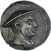 Moeda, Reino Greco-Báctrio, Antimachos I Theos, Tetradrachm, ca. 180-170 BC