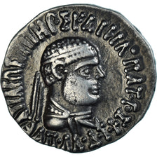 Moneda, Indo-Greek Kingdom, Apollodotos II, Drachm, ca. 85-65 BC, MBC+, Plata