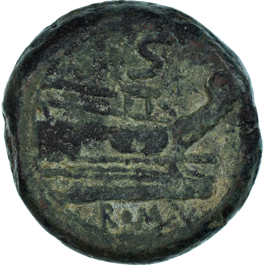 Coin, Anonymous, Semis, 211 BC, Rome, EF(40-45), Bronze, Crawford:56/3