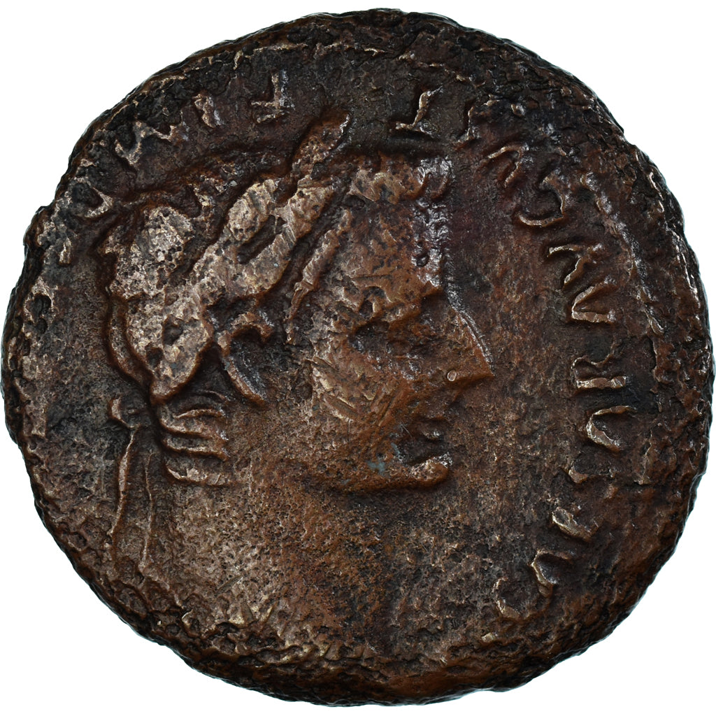 Coin, Tiberius, Semis, 12-14, Lyon - Lugdunum, EF(40-45), Bronze, RIC:I-246