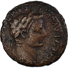 Coin, Tiberius, Semis, 12-14, Lyon - Lugdunum, EF(40-45), Bronze, RIC:I-246