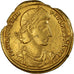 Coin, Constantius II, Solidus, 347-355, Antioch, EF(40-45), Gold, RIC:VIII-83