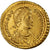 Moeda, Theodosius I, Solidus, 388-392, Constantinople, AU(50-53), Dourado