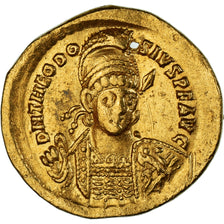 Coin, Theodosius II, Solidus, 430-440, Constantinople, EF(40-45), Gold