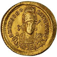 Moneda, Theodosius II, Solidus, 430-440, Constantinople, MBC+, Oro, RIC:X-257