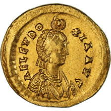 Coin, Aelia Eudocia, Solidus, 441-450, Constantinople, AU(50-53), Gold