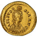 Coin, Aelia Eudocia, Solidus, 441-450, Constantinople, AU(50-53), Gold