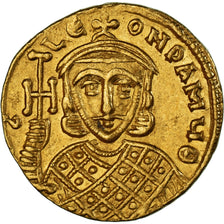 Coin, Constantine V Copronymus, with Leo IV and Leo III, Solidus, 756-764