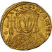 Coin, Constantine V Copronymus, with Leo IV and Leo III, Solidus, 756-764