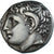 Moneda, Kyrenaica, Magas, Didrachm, ca. 294-275 BC, Kyrene, MBC, Plata, BMC:238