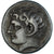 Moneda, Kyrenaica, Magas, Didrachm, ca. 294-275 BC, Kyrene, MBC, Plata, BMC:249