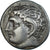Moeda, Kyrenaica, Magas, Didrachm, ca. 294-275 BC, Kyrene, AU(50-53), Prata