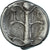 Moneda, Kyrenaica, Magas, Didrachm, ca. 294-275 BC, Kyrene, MBC, Plata, BMC:251a