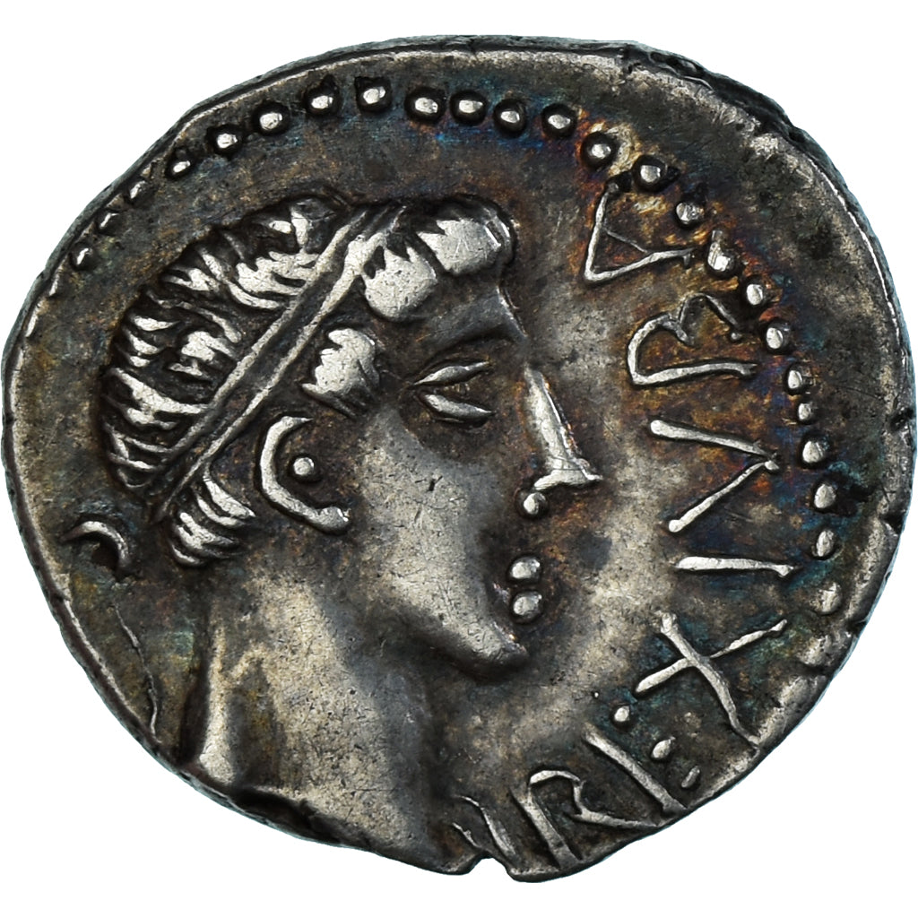 Monnaie, Royaume de Maurétanie, Juba II, Denier, 25 BC-AD 24, Césarée, TTB+