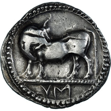 Moneda, Lucania, Stater, ca. 530-510 BC, Sybaris, MBC, Plata, HGC:1-1231