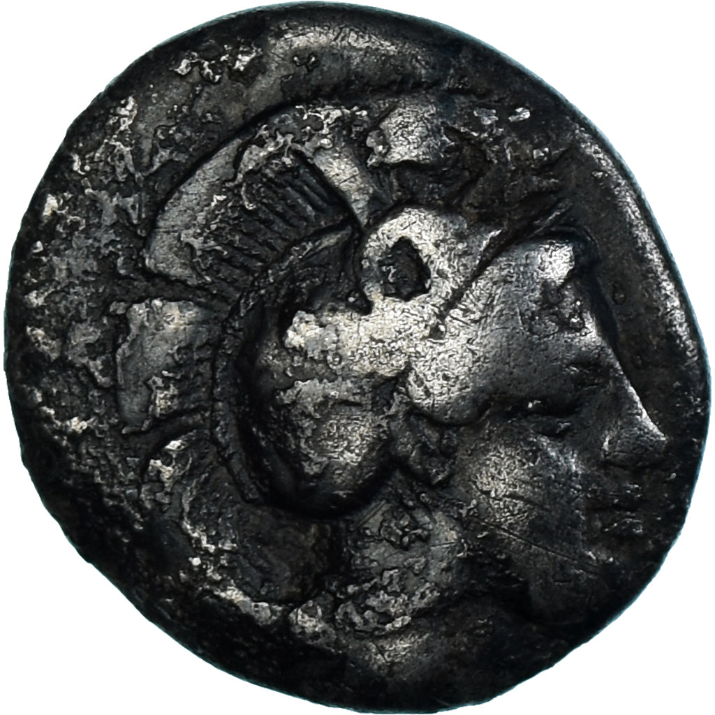 Moeda, Lucânia, Triobol, ca. 443-400 BC, Thourioi, VF(30-35), Prata, HN