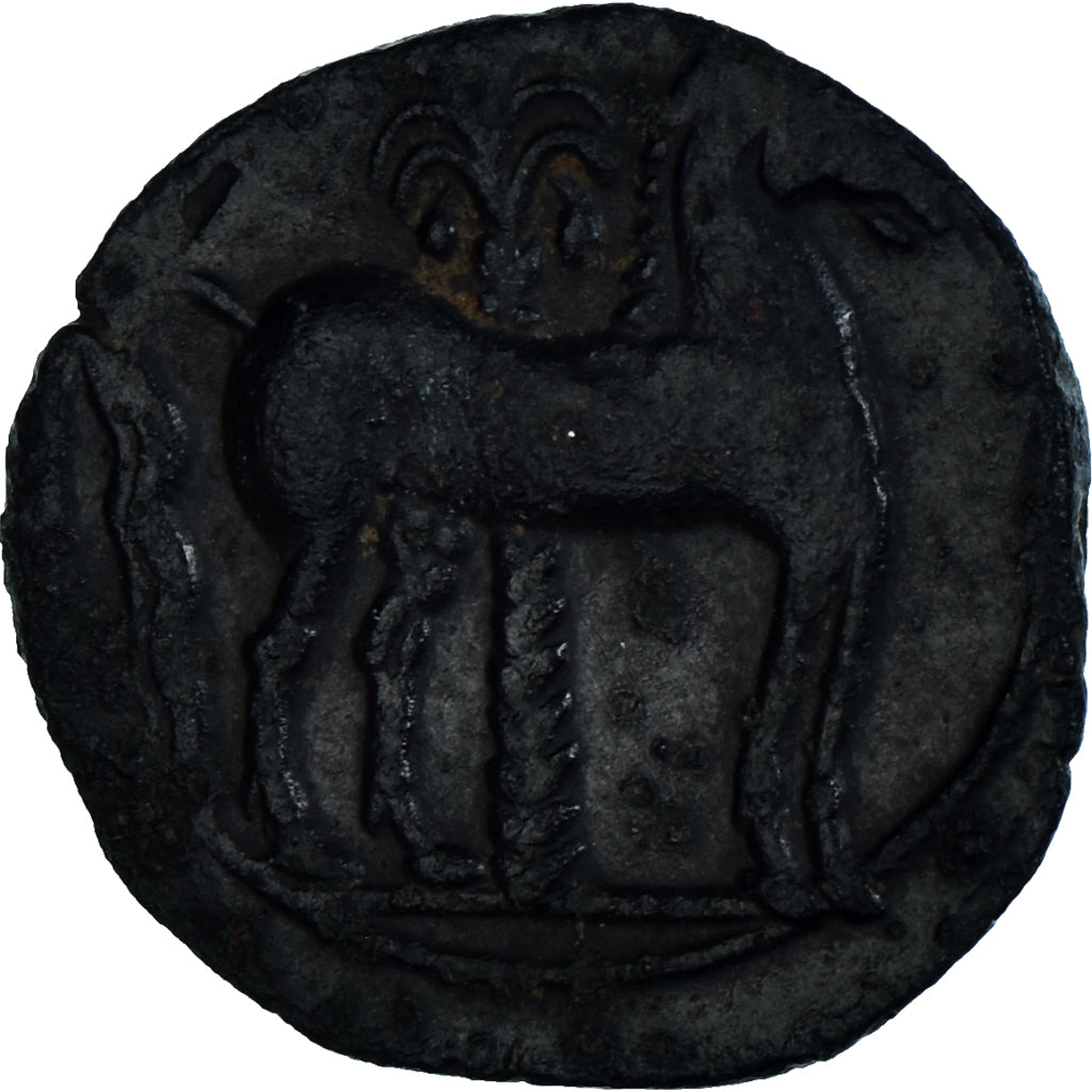 Moneta, Carthage, Æ, ca. 400-350 BC, Uncertain Mint, BB+, Bronzo
