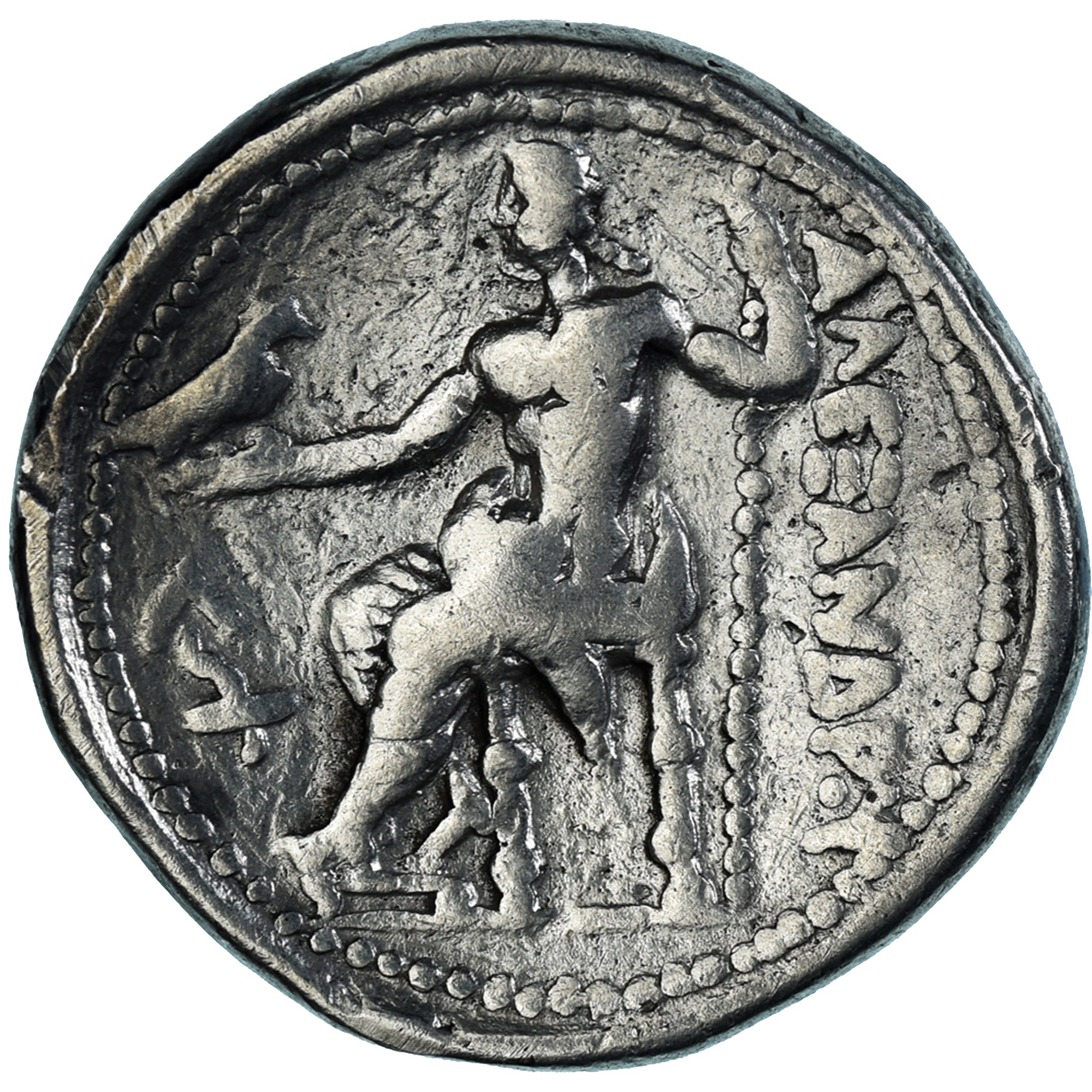 Moeda, Reino da Macedónia, Kassander, Tetradrachm, ca. 315-294 BC, Amphipolis
