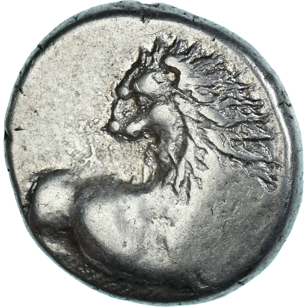 Coin, Thrace, Hemidrachm, ca. 357-320 BC, Chersonesos, AU(50-53), Silver