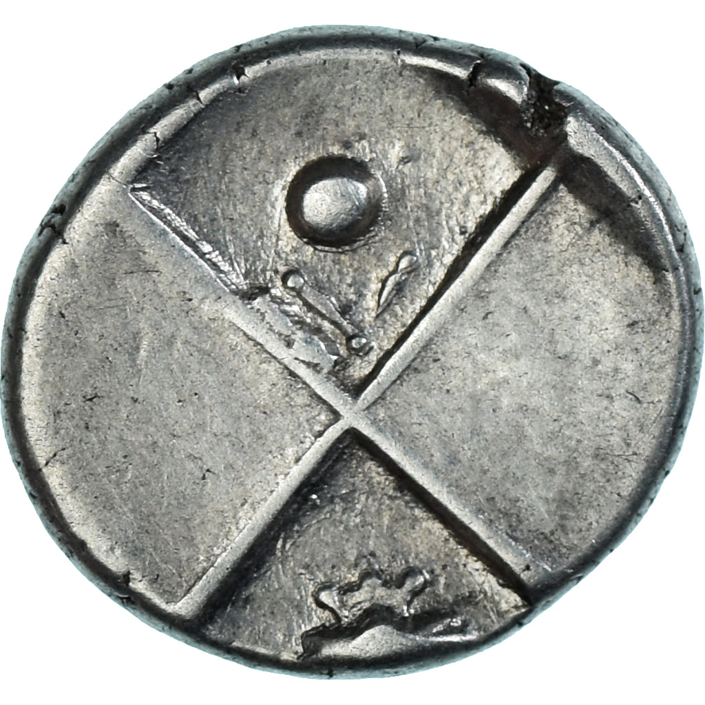 Coin, Thrace, Hemidrachm, ca. 357-320 BC, Chersonesos, AU(50-53), Silver
