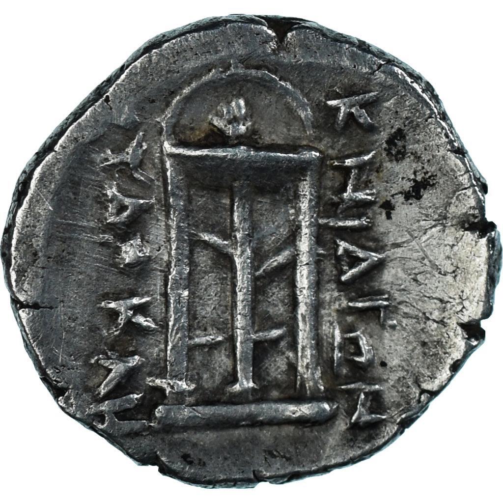 Munten, Carië, Tetrobol, ca. 250-210 BC, Knidos, ZF+, Zilver