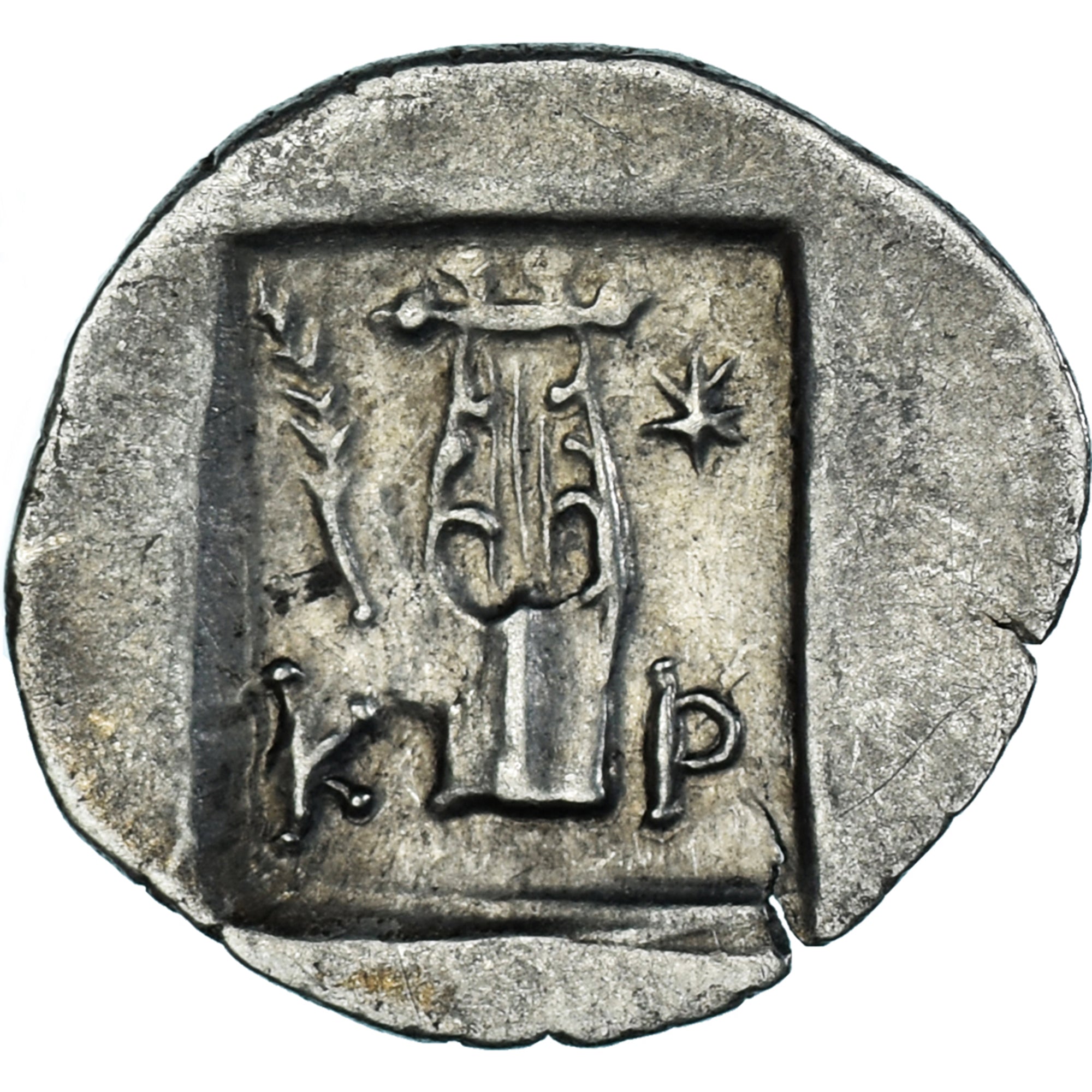 Monnaie, Ligue Lycienne, Hémidrachme, after 18 BC, Kragos, SUP, Argent